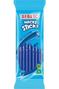 BEBETO Wacky Sticks Raspberry 175 gr