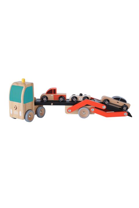 Classic World Ahşap Araç Taşıma Tırı