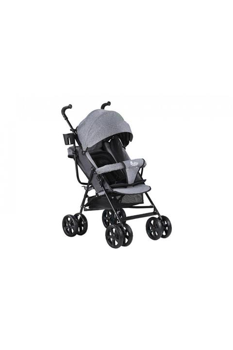 BabyHope Sa7 Baston Bebek Arabası Gri