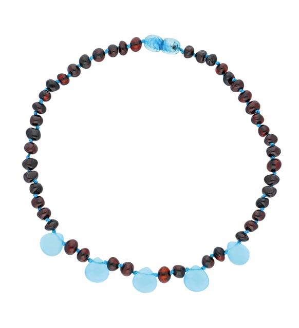 Chavin Kehribar Kolye Kız Erkek Çocuk Bebek Diş Kolyesi Ee91