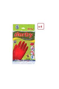 Derby Lastik Eldiven No: 8.5 * 4 Paket