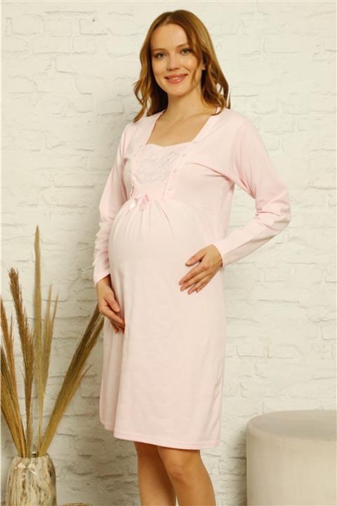 Semm Mix Lohusa Gecelik Pembe Taş Baskılı