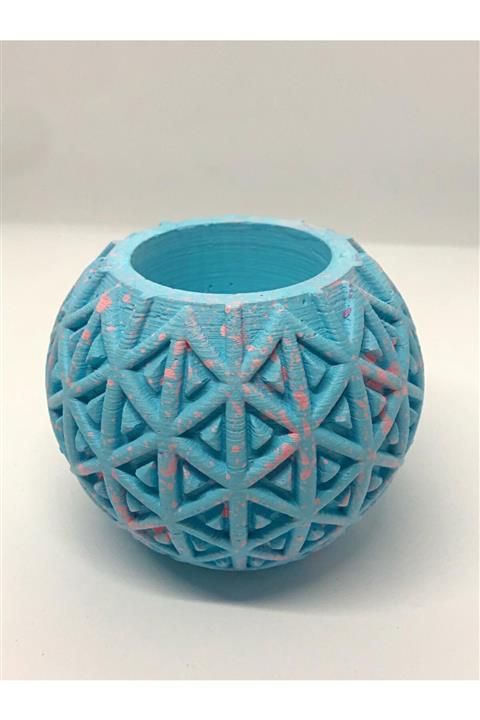 Defne Bulut Beton Saksı/mumluk