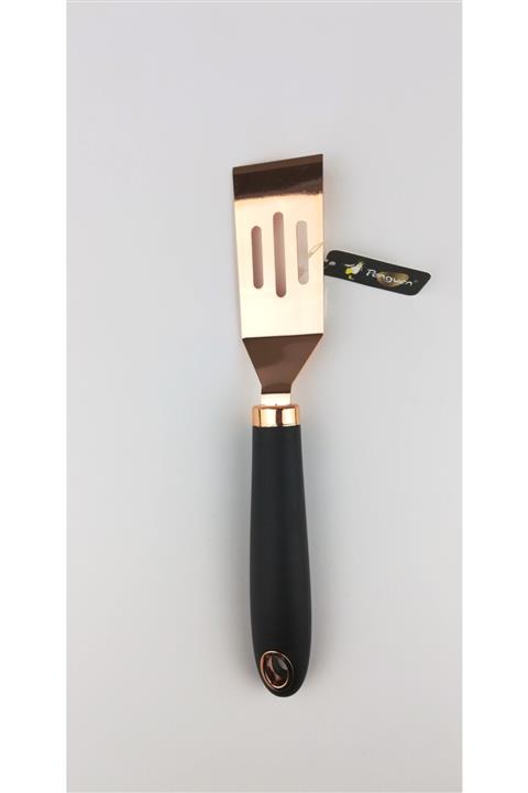 Penguen Png 1823 Siyah Silikon Saplı Bakır Lux Spatula