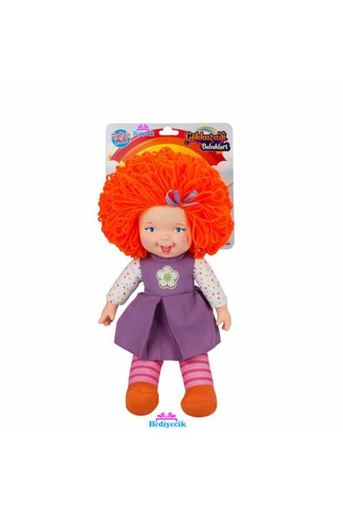 ABC OYUNCAK Oyuncak Lahana Bebek Turuncu Saçlı 45 Cm