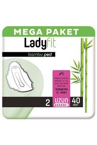 Lady Fit Bambu Ped Mega Uzun 40 Ped