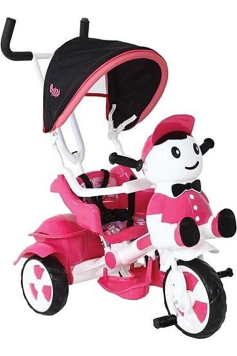 BabyHope Pembe Hope Yupp Üç Tekerli Kontrollü Bisiklet