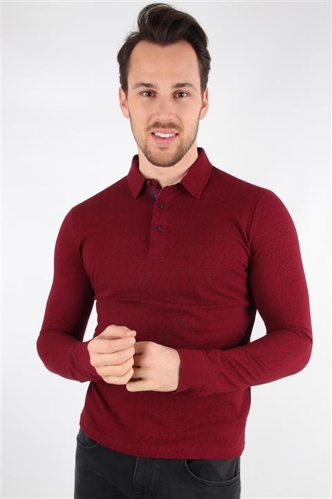 ALEXANDERGARDI Polo Yaka Uzun Kollu T-shirt (5021)