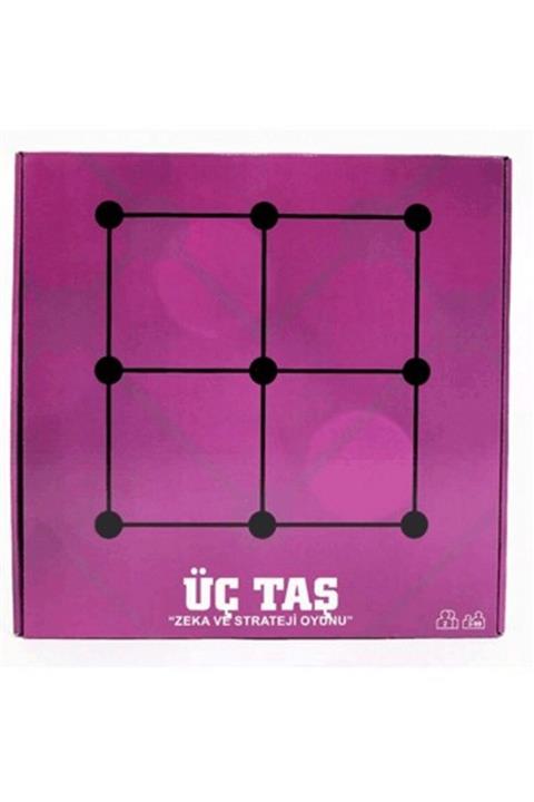 Acenter Üç Taş Zeka Oyunu Ahşap