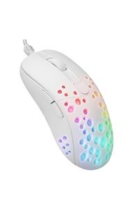 Altec Lansing Beyaz Led Işıklı 8000dpı Gaming Oyuncu Mouse