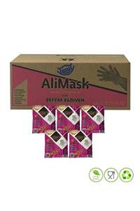 Alimask 1 Koli Şeffaf Poşet Eldiven (10.000 Adet)