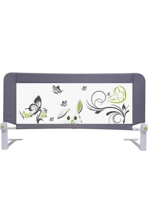Miny Baby Katlanabilir Yatak Bariyeri-gri