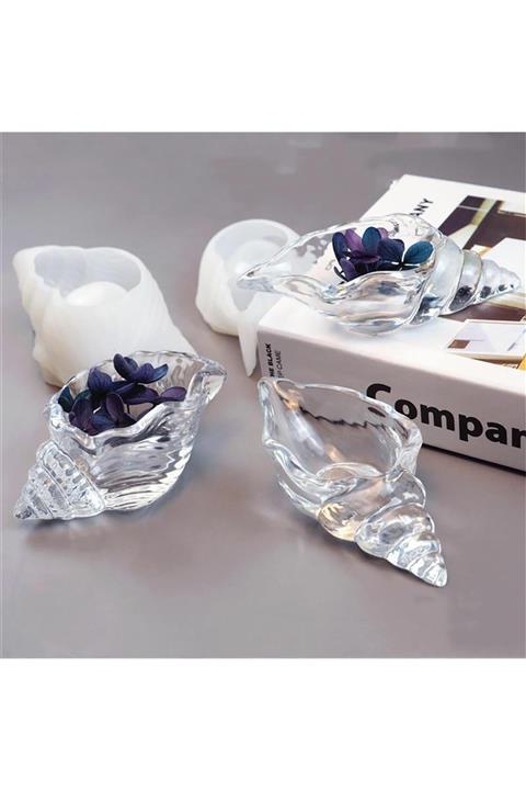 Hobizubi Deniz Kabuğu Reçine Epoksi Kalıp - 276