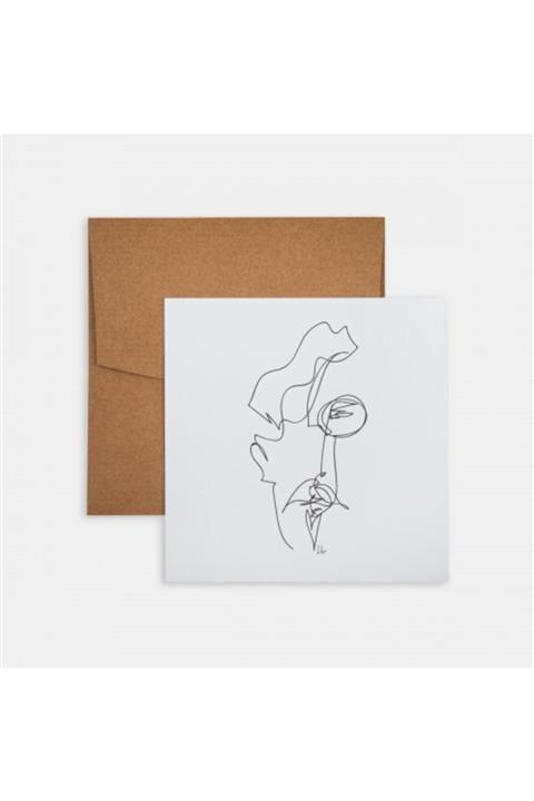 PK Design Beyaz Mini Poster