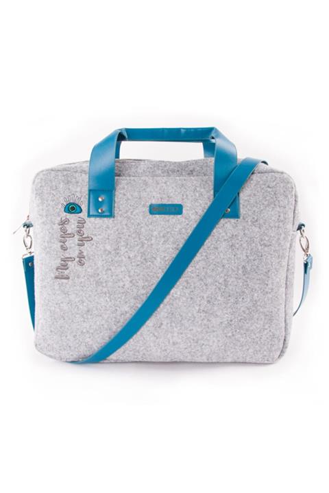 Biggdesign Gözüm Sende Keçe Notebook Çantası