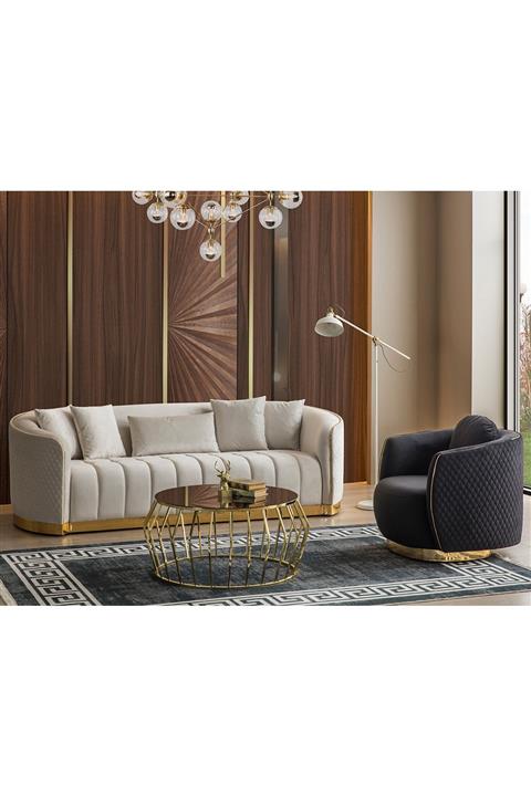 Eymense Golden Kanepe Beyaz