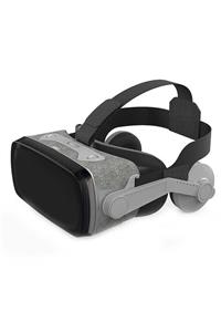 Murcell Kitap Oppo Reno 3 Uyumlu 3d Vr Sanal Gerçeklik Gözlüğü Stereo Kulaklıklı