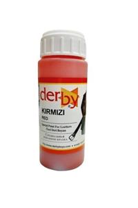 Derby Kırmızı Deri Eşya, Çanta, Kemer Ve Mont Boyası 100 ml