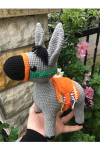 USTAHOBİEVİ Amigurumi Eşşek Organik Oyuncak