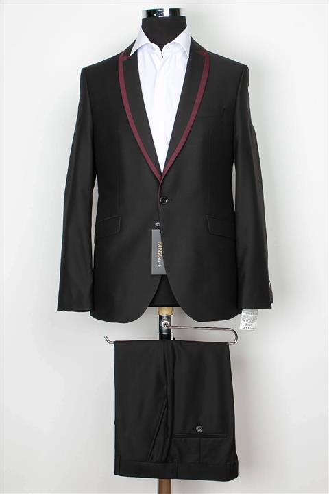 Modaviki Damatlık - Takım - Elbise - Siyah - Mnz8939b