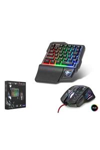 HADRON Novator G506 Oyun Klavye & Mouse Set Ledli Q (pubg Desteklemez)