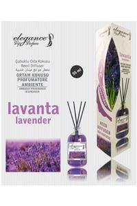 Elegance vip Perfume Lavanta Reed Diffuser Bambu Çubuklu Oda Kokusu (55 Ml)