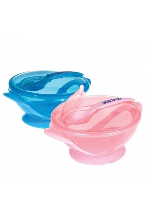 Bebedor Vakumlu Tabak Kaşık Set