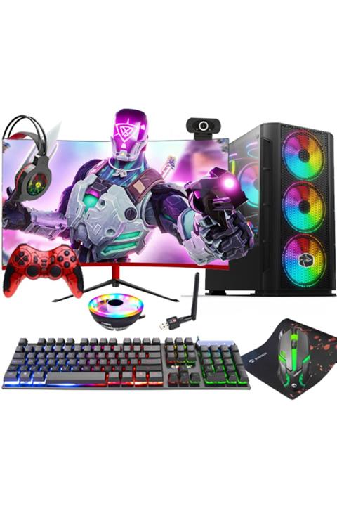 Aizen Sl8 I3-10100f 16 Gb Ram 1tb Hdd 128 Ssd 4gb Gtx 750ti 24\