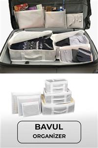 LarinHome 6'lı Bavul Valiz Düzenleyici Set