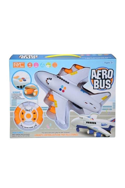 Koza  Oyuncak Market Uzaktan Kumandalı Uçak Turuncu