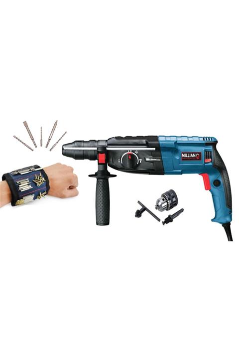 Millian 2-28 Mm Kırıcı Delici Hilti Matkap Metal Şanzumanlı 5.3 Joule 2200 W
