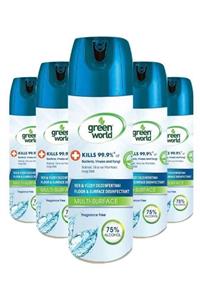 Green World Sprey Yüzey Dezenfektanı 400 Ml X5