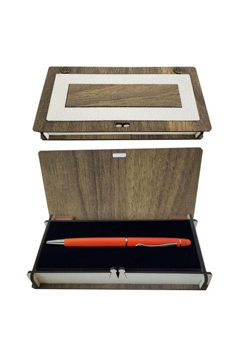 Acenter Turuncu Touchpen Kalem Hediyelik