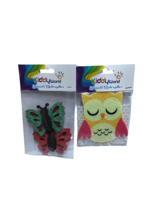 HeCe Şekilli Eva-keçe 2'li Set-7