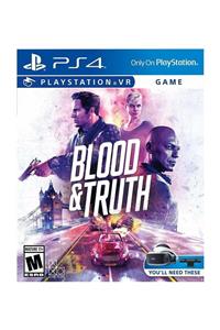 Sony Blood And Truth VR PS4 Oyun