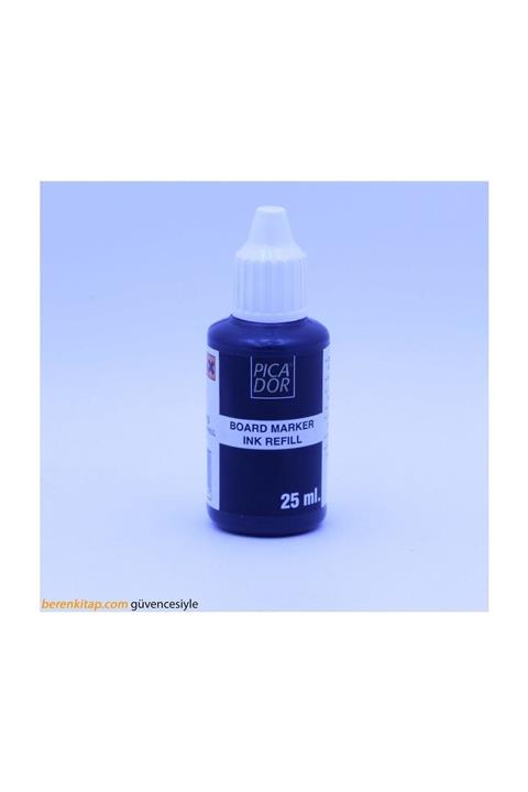 Picador Beyaz Tahta Mürekkebi Siyah 25 Ml