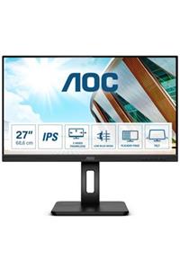 Aoc Siyah Monitör 4 Ms 27 27p2q Ips Mm Pivot