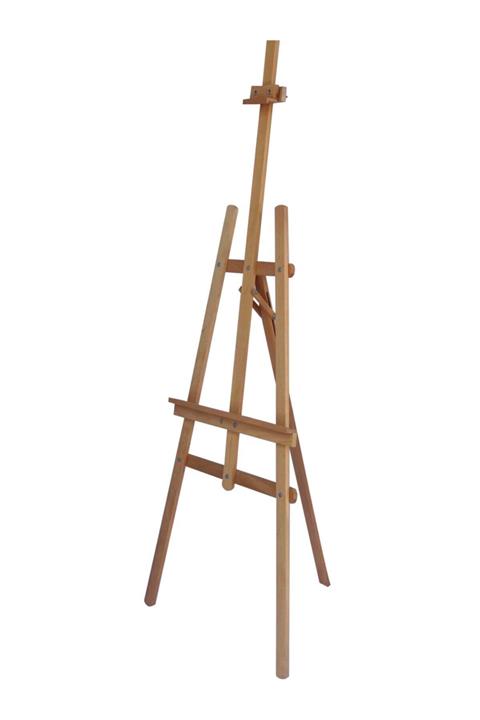 Berk Ayaklı Çam Pin Şövale  175 cm