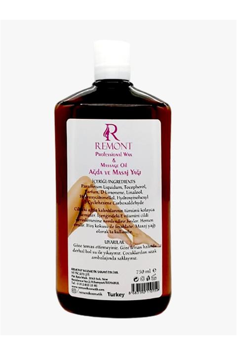 REMONT Ağda ve Masaj Yağı Bubble Game 750 ml