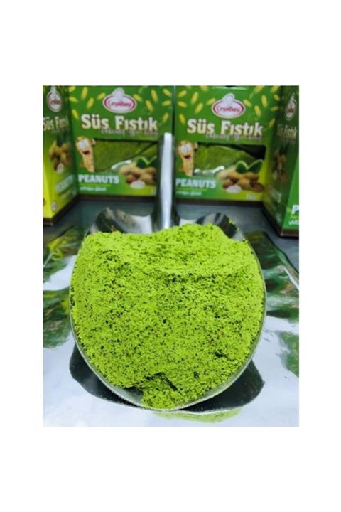 Çeşnici Başı Font Fıstık Dekoratif Süslemelik Yeşil Yer Fıstığı 1 Kg