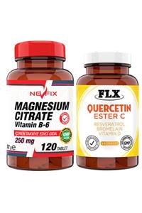 Nevfix Magnesıum Cıtrate 120 Tablet & Flx Ester C 60 Tablet