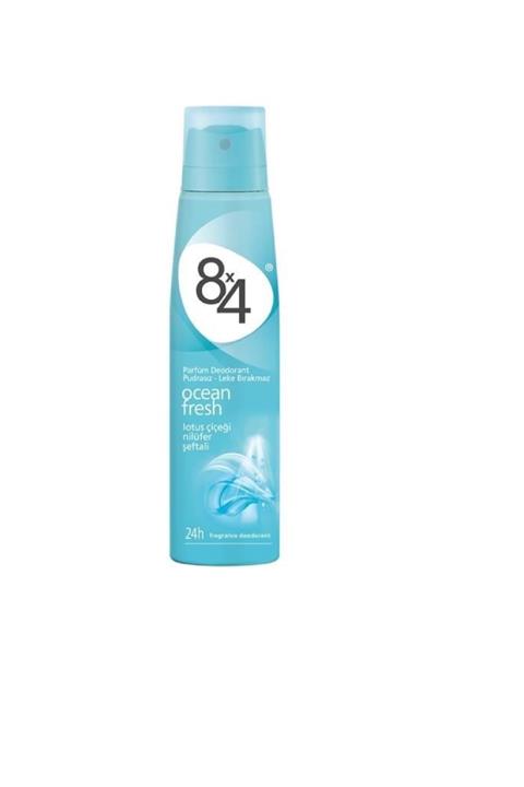 8x4 Deodorant 150 Ml Ocean Fresh