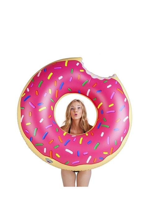 Bigmouth Şişme Simit Donut Pembe