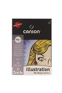 Canson Illustration Manga Çizim Blok A3 250gr 12 Yaprak