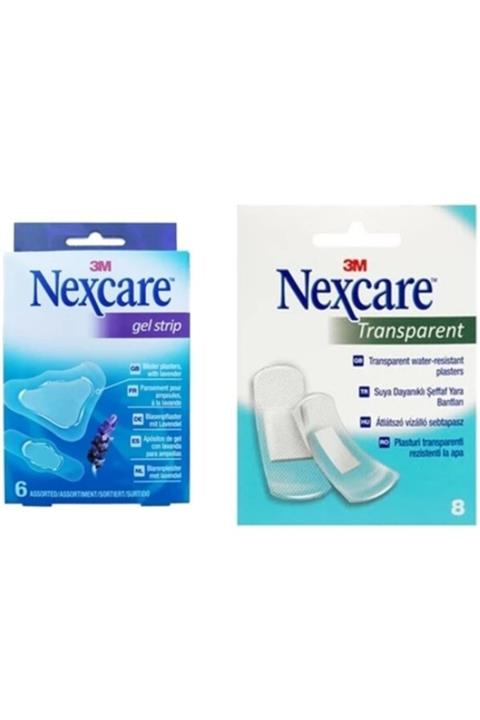3M Nexcare Gel Strip Ayak Vuruntularına Karşı Jel Yara Bandı + Nexcare Transparent Yara Bandı
