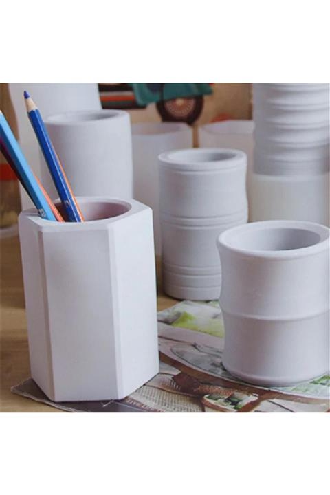 Hobizubi Beton Saksı Kalıbı - Altıgen - 929