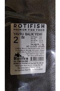 Rotifish Dip Yemi 2mm ( Alabalık Yemi ) Yüksek Proteinli 1kg