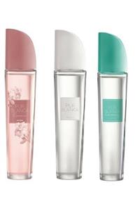 AVON Pur Balnca + Pur Blanca Essense + Pur Blanca Harmony Edt 50 Ml Kadın 3lü Set