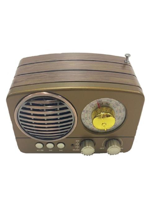 ataşbey Bluetooth Usb Sd Fm Aux Ahşap Nostalji Müzik Kutusu Rt-803