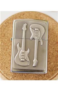 bora'JA Kabartma Gitar Zippo